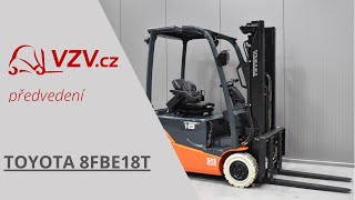 Toyota 8FBE18T three-wheel forklift for sale - Image 4 | Machineryline IN Toyota 8FBE18T three-wheel forklift | Image 4 - Machineryline