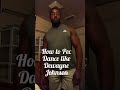 How To Pec Dance Like Dewayne Johnson