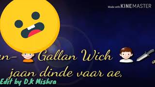 😊Whatsapp😍 status puri att by gold boy ✏ lyrics video for whatsapp video edited by Dinesh Mishra