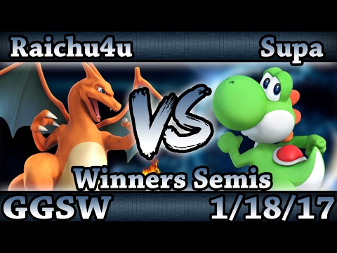 GGSW 16 - Raichu4u (Charizard) Vs. Supa (Yoshi) Smash Wii U Winners Semis - Smash 4