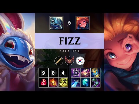 Fizz Mid vs Zoe - KR Grandmaster Patch 25.12