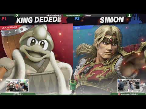 SU@GU 7-6 (Winners Bracket): JohnCenaFan69 (Dedede) vs Soupy (Richter)