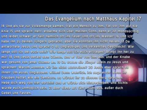 Das Evangelium nach Matthäus Kapitel 17