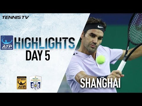 Highlights: Federer & Nadal Advance Thursday, Zverev Upset In Shanghai
