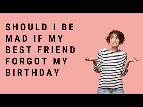 YouTube video about: When friends don't wish you happy birthday on facebook?