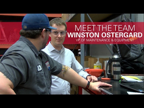 Meet the Team... Winston Ostergard