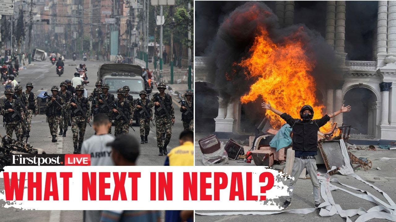 LIVE: Nepali Army Patrols Streets to Restore Order After Violent Unrest | Nepal Gen Z Protests