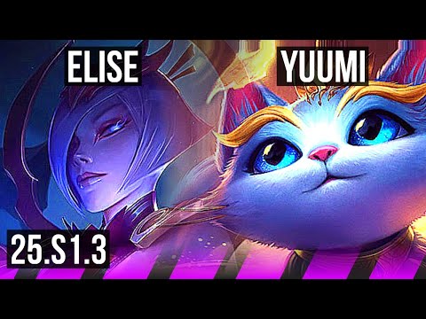 ELISE & Miss Fortune vs YUUMI & Talon (SUP) | 3/1/4 | KR Grandmaster | 25.S1.3