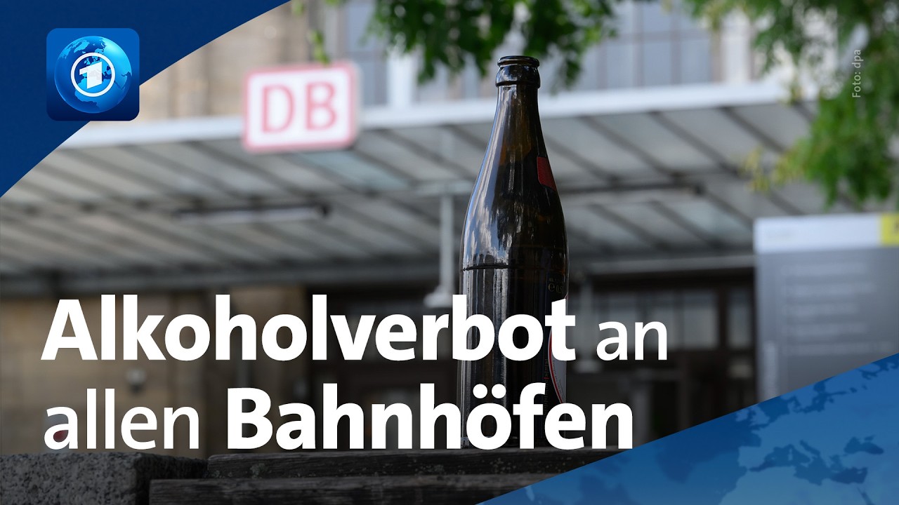 Deutsche Bahn plant Alkoholverbot an allen 5.400 Bahnhöfen in Deutschland