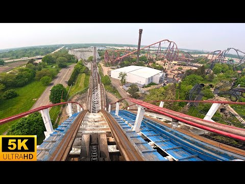 On-ride point of view of American Eagle