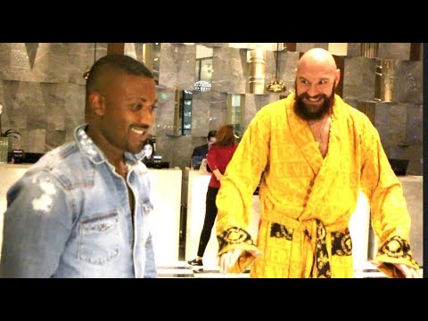 'I FEEL LIKE WE ARE GETTING READY TO DO A S** TAPE' - TYSON FURY BANTERS RAY J OVER INFAMOUS VIDEO