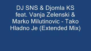 DJ SNS & Djomla KS feat Vanja Zelenski & Marko Milutinovic - Tako Hladno Je (Extended Mix)