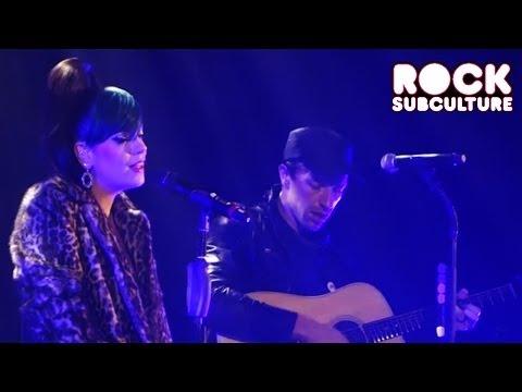 Lily Allen "The Fear" with Chris Martin at Under 1 Roof at Eventim Apollo in London 12/19/2013