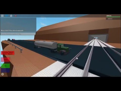 Amblox Train hits a Semi with a tanker and kills driver.