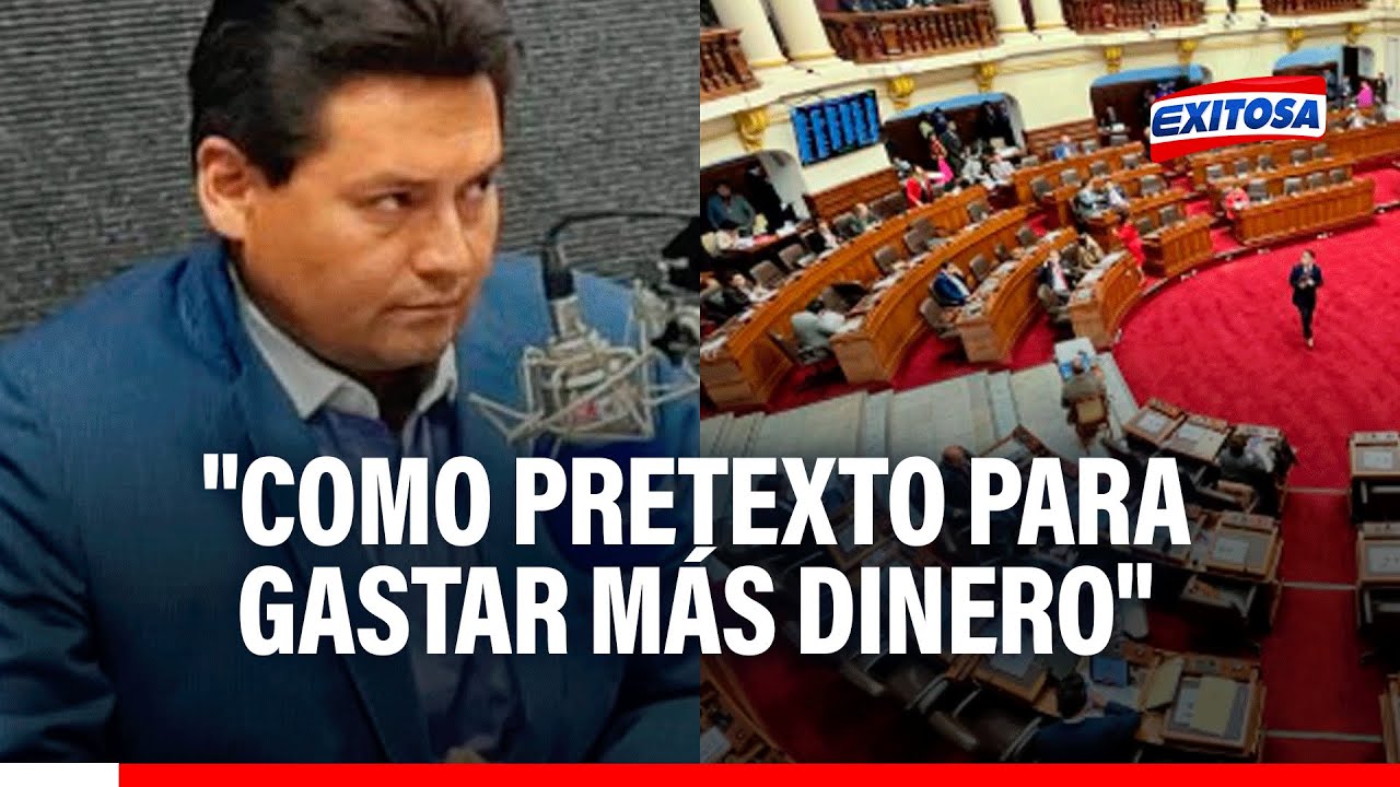 🔴🔵Congreso creó Unidad Ejecutora para implementar bicameralidad "como excusa para gastar más dinero"