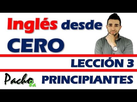  Lección 1 Pronombres personales Verbo TO BE explicado fácil y rápido