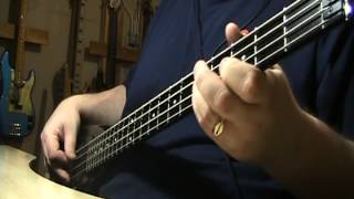 Crosby Stills Nash &amp; Young Teach Your Children Bass Cover with Notes &amp; Tab