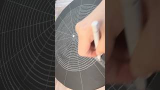 AMAZING transparent compass! From DotArtDepot.com #mandala #dotmandala #mandalaart