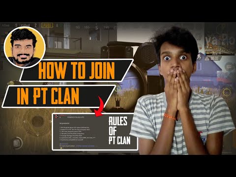 How To Join In PT Clan In Telugu