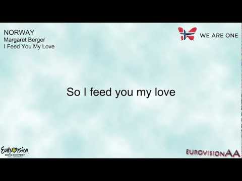 Eurovision 2013 | Norway: Margaret Berger - I Feed You My Love | Lyrics Video