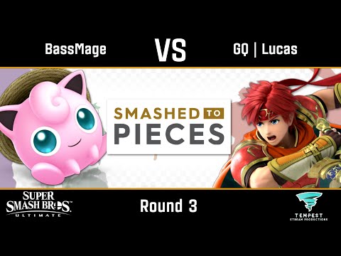 BassMage (Jigglypuff) vs GQ | Lucas (Roy) - Ultimate Round 3 - Smashed to Pieces Finale