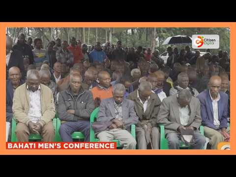 5,000 men meet to address raising cases of GBV in Bahati