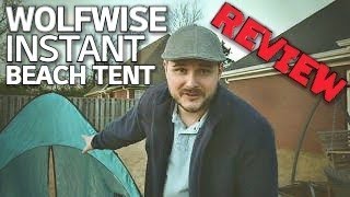 Wolfwise Instant Beach Tent REVIEW