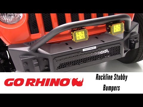 In the Garage™ with Total Truck Centers™: Go Rhino Rockline Stubby Bumper