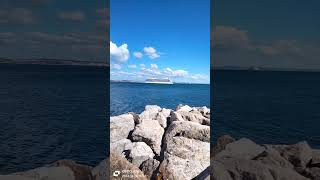 viking sky departing Lisbon