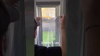 Privacy Window Film (Mirror Tint) Window Tint for your House! 😲 #diy #windows #windowtint #tint