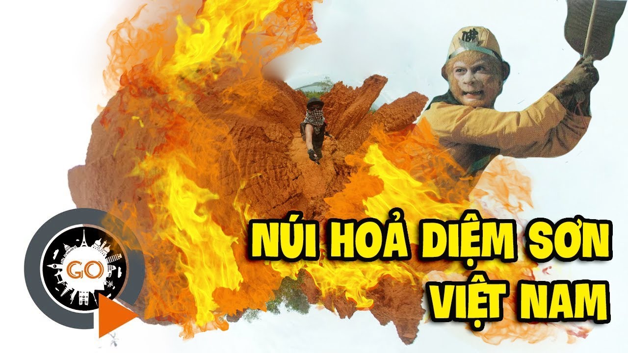 Núi Hoả Diệm Sơn trong truyền thuyết có thật ở Việt Nam | Fairy scenic in Mui Ne