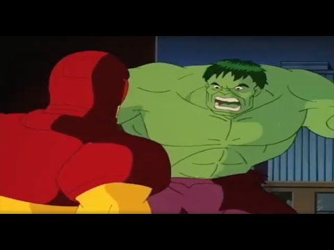 Hulk vs Iron Man part 1 | Incredible Hulk Animated Series Easter egg