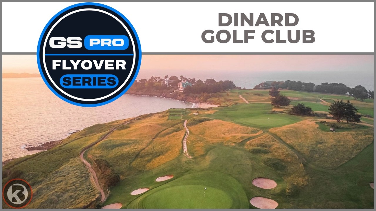 Watch Dinard Golf Club flyover on YouTube