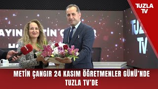 Miniaturka - TUZLA İLÇE MİLLİ EĞİTİM MÜDÜRÜ METİN ÇANGIR 24 KASIM ÖĞRETMENLER GÜNÜ'NDE TUZLA TV'Y