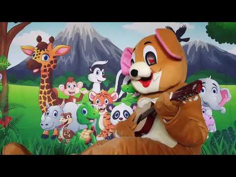 Brannbamsen Bjørnis Apa Ted, Elfie & Jumpi  Vennebyen 2019