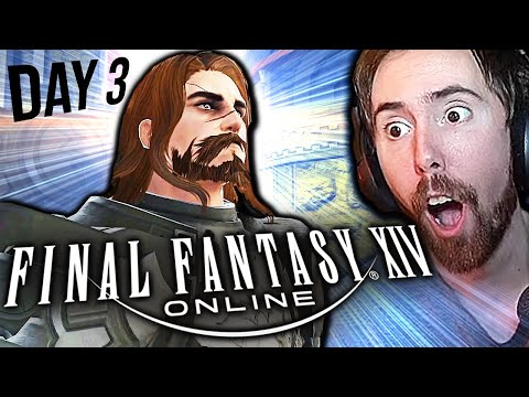 Level 30! Asmongold Becomes a WARRIOR in FFXIV | DAY 3