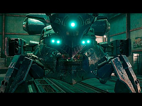 Final Fantasy 7 Remake - Crab Warden Boss Fight