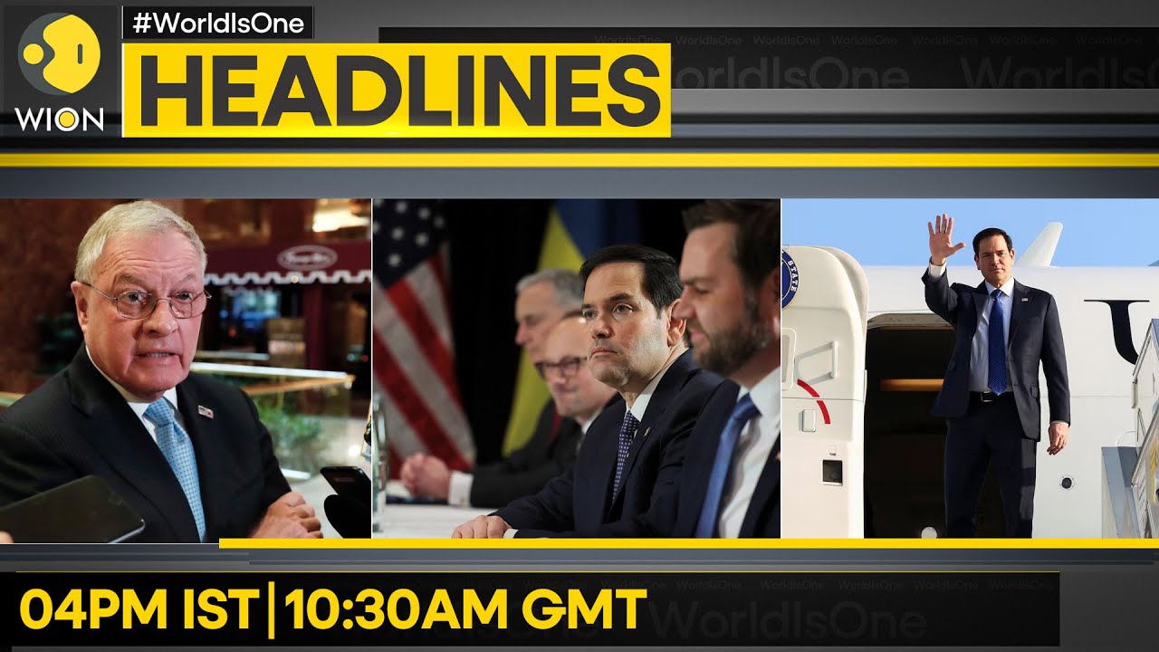 Russia-US Officials To Meet In Riyadh | Rubio Reaches Saudi For Ukraine Talks | WION Headlines