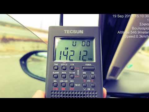 S06s Numbers Station Test reception with Tecsun PL-365 2/2