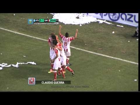 Gol de Guerra.Atlético 1 Unión 0.Fecha 13.Torneo Primera B Nacional 2014.FPT