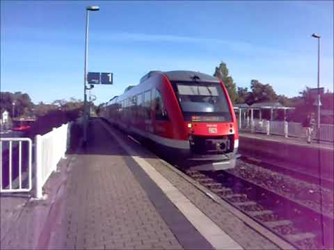 Von Eutin nach Kiel mit dem Zug