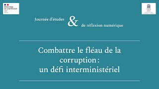 Journée d'études et de réflexion numérique -  Combattre le fléau de la corruption -  23 mai 25