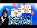 Lagu Anak Mengenal Nama Jari Dalam 3 Bahasa