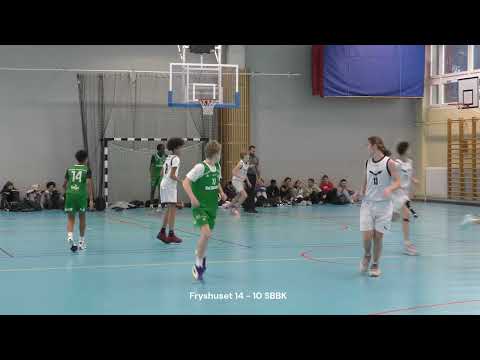 2025 -01-18 Stockholmsserien U14, Fryshuset Svart vs SBBK P11 EF