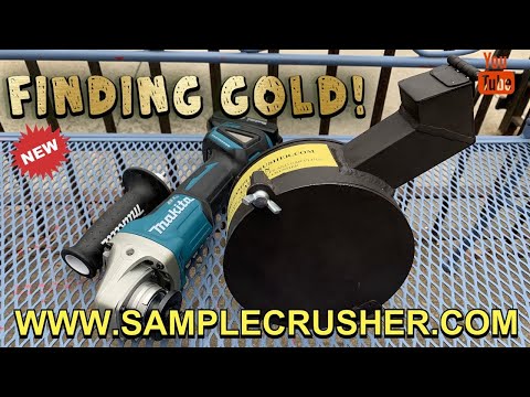 Portable Rock Crusher crushing Quartz & High Grade Ore to Find Gold! Did it Work?