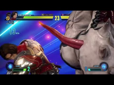 MvC: I thebrushking (Winter Soldier/Dante, Zero/Dorm) vs CB_Riptor [Broken Infinity (Venom/Sigma)]