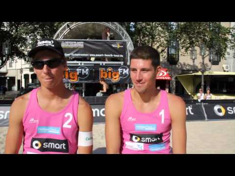 Siegerinterview in Bonn mit Jonas und Manuel