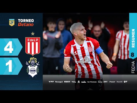 ESTUDIANTES 4 - 1 GIMNASIA | Resumen del partido | #TorneoBetano 2024