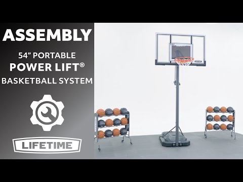 Lifetime Adjustable Portable Basketball Hoop (54-Inch Polycarbonate)