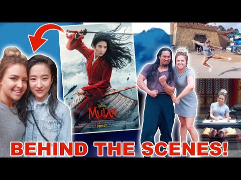 I Went Behind The Scenes On The Set Of Mulan !! (Live Action Disney Movie)